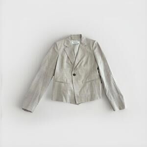 PRISTINE MAX MARA WOMENS BLAZER US4 SMALL MADE IN ITALY TAN